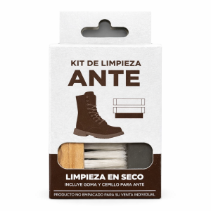 KIT PARA ANTE Y GAMUZA (GOMA Y CEPILLO)