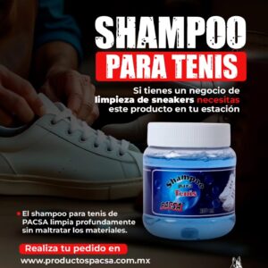 SHAMPOO PARA TENIS
