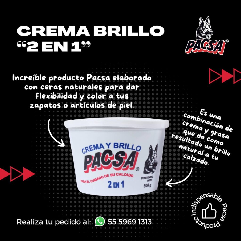 CREMA ESPECIAL 2 EN 1 PACSA - Productos PACSA