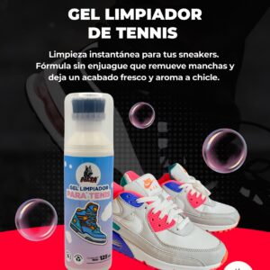 GEL LIMPIADOR DE TENIS