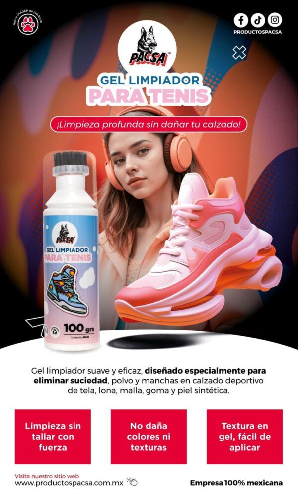 GEL LIMPIADOR DE TENIS - Image 2